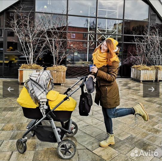 Коляска 2 в 1 бу