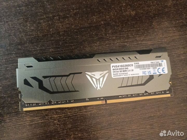 Patriot Viper Steel 16gb (1x) (Торг уместен)