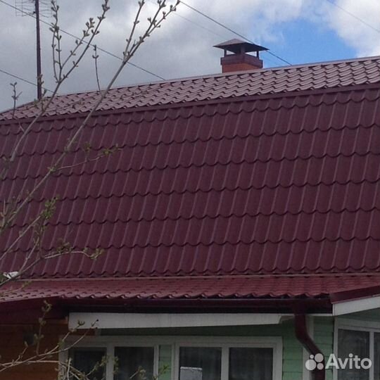 Ремонт крыш. Возведение крыш. Снегодержатели