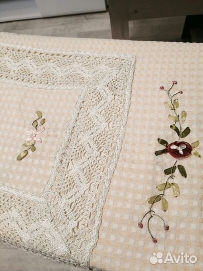 Скатерть лен новая