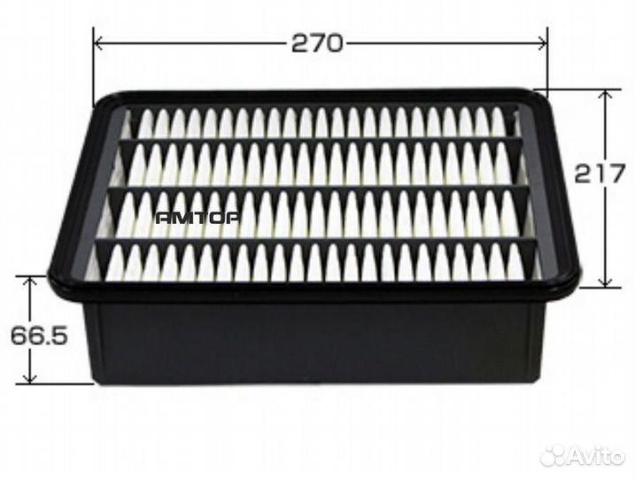 VIC A1038 A-1038 VIC Фильтр воздушный