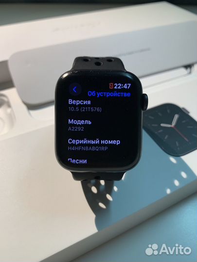 Apple Watch 6 44mm 86акб