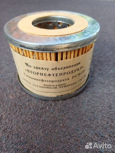 Сменный масляный фильтр ваз