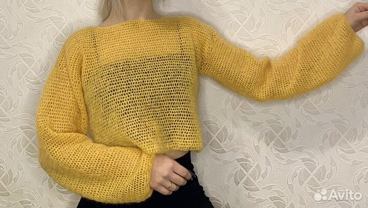 Вязанная паутинка