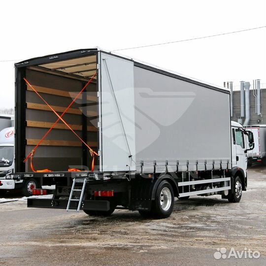 Тентованный грузовик 57 м³ Промавто на Howo T5G, 2024