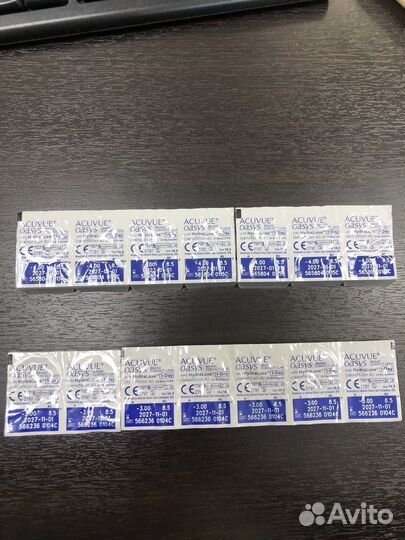 Контактные линзы acuvue 1 day
