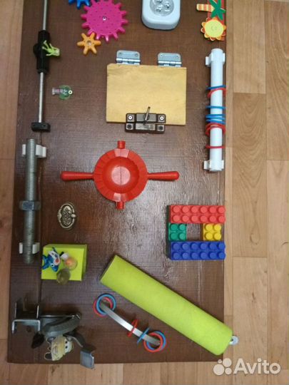 Бизиборд-Развивающая доска. Карты игральные