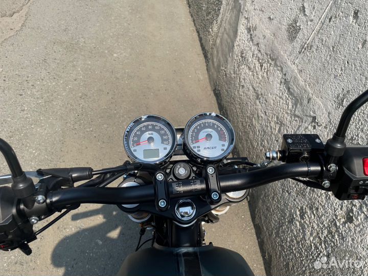 Мотоцикл Racer RC250CK-A Triumph (синий)