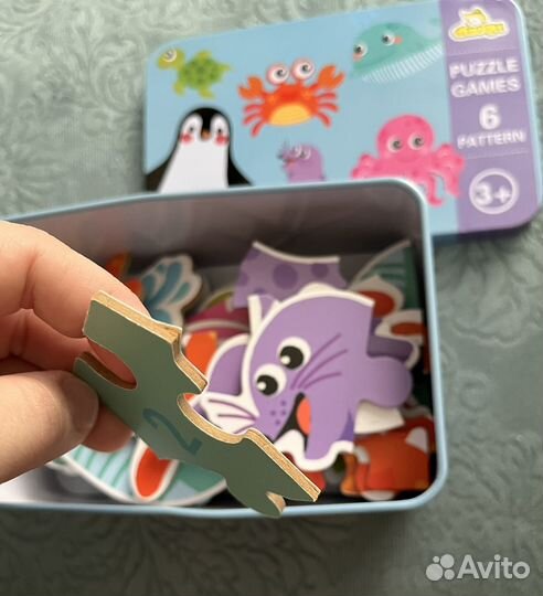 Трехслойный пазл 