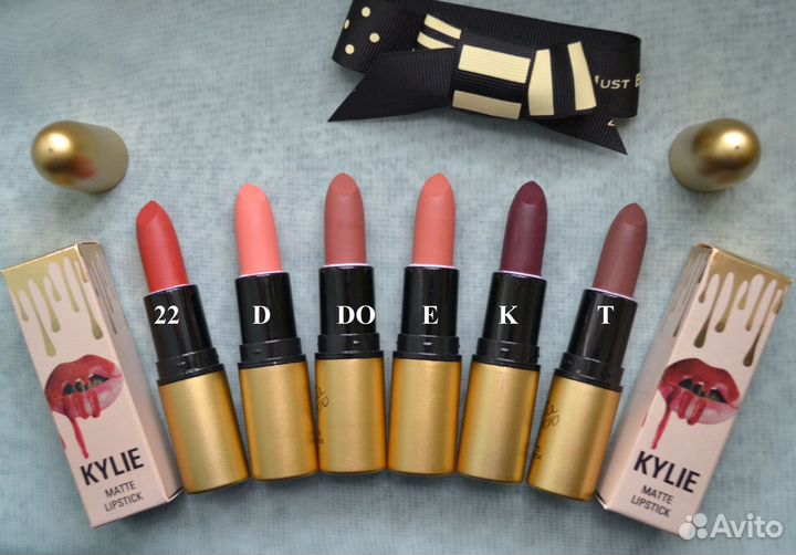 Помады NYX, Kylie, Morphe (разные)