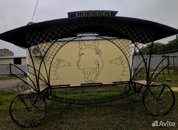 Карета мангал 4 мм