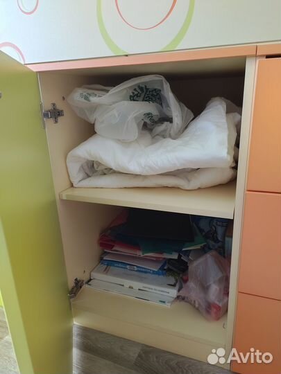 Летская кровать-чердак с письменным столом