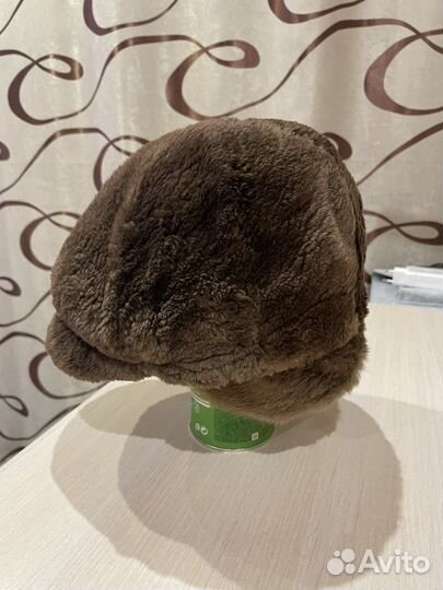 Шапка-кепка, меховая, мужская, зимняя
