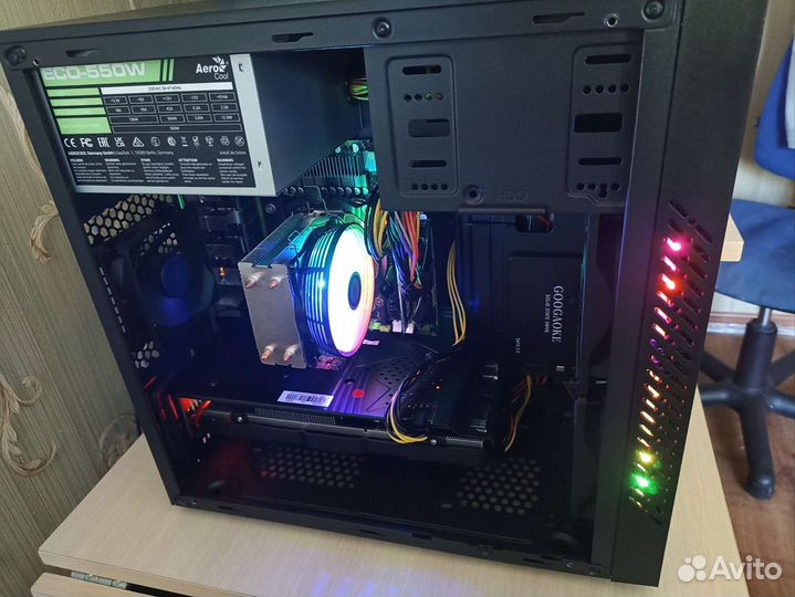 Игровой пк, 12ядер, 16озу, SSD512, rx 580 8гб