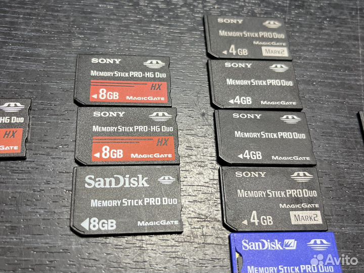 Карта памяти PSP Memory Stick Pro Duo