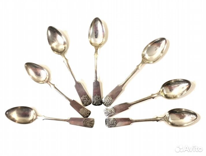 Ложки чайные орг. Шюцкор, наградные,серебро,1930-е