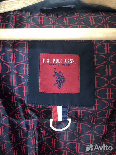 Us polo assn пуховик унисекс, р 46