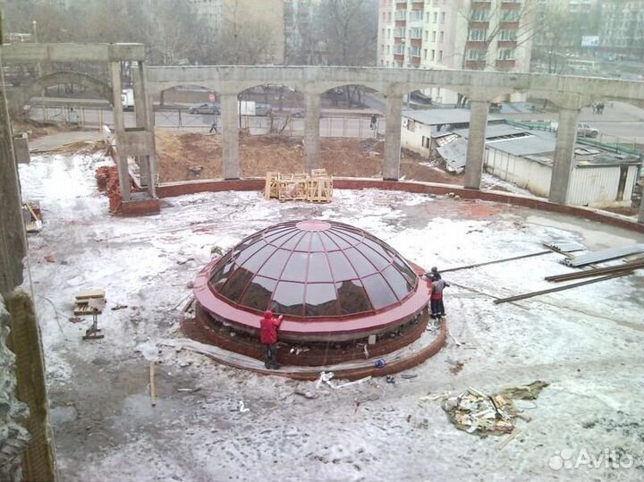 Остекление куполов