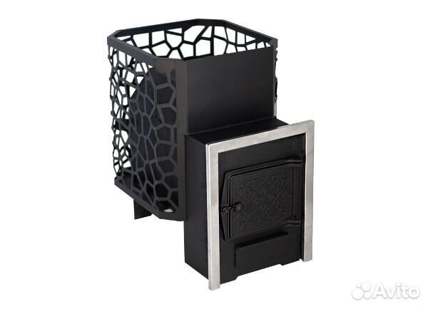 Печь банная Рада в сетке XXL 4мм