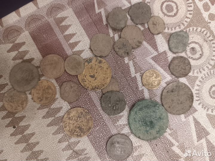 Монеты разные