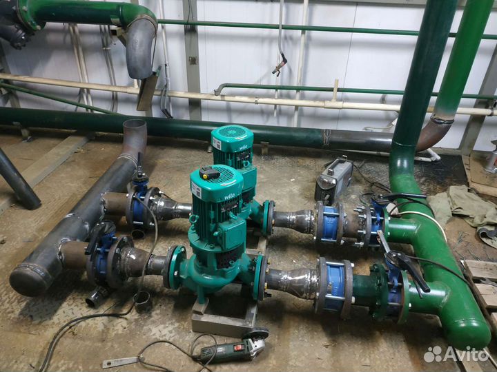 Монтаж отопления и водоснабжения