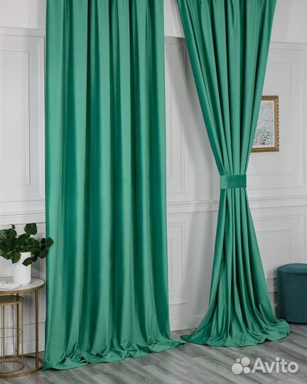 Шторы бархат Беллиссимо Атлантис