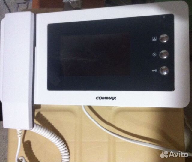 Видеодомофон commax и купольная видеокамера