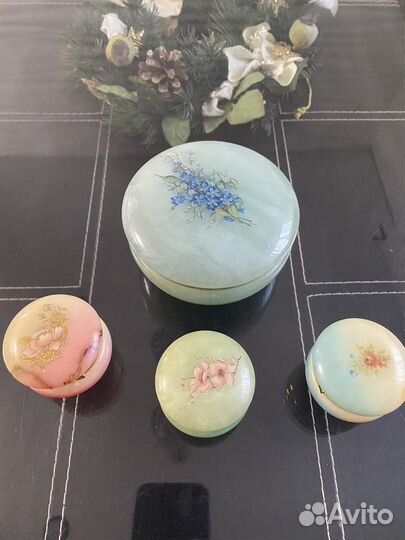 Шкатулка, Таблетница винтаж