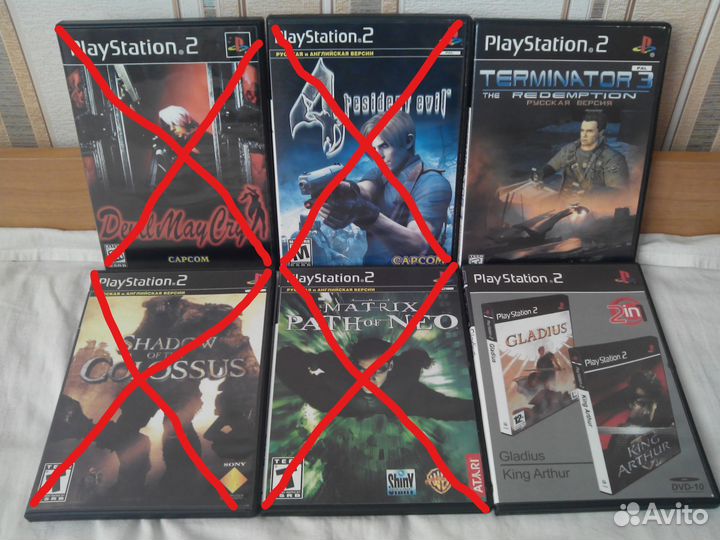 Диски для PS2 (Playstation 2)