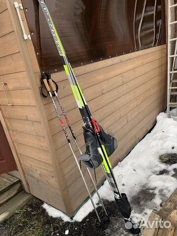Лыжи с ботинками