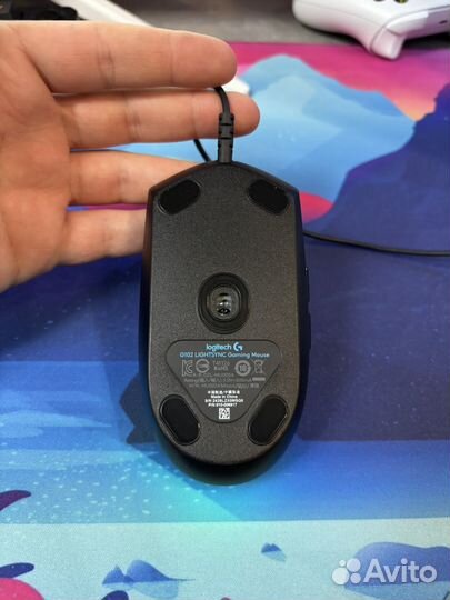 Мышь проводная Logitech G102