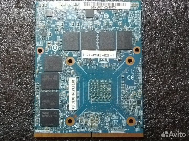 Nvidia GTX 680M 4Gb MXM 3 для ноутбука