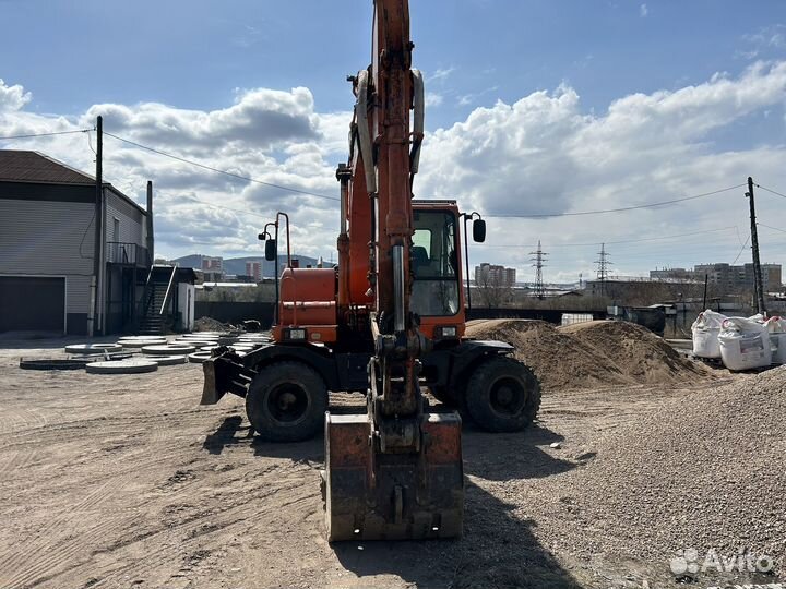 Колёсный экскаватор DOOSAN Daewoo DH130W, 2001