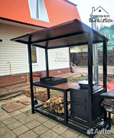 Мангал лофт