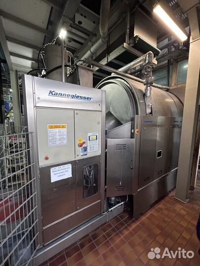 Туннельная стиральная линия для прачечной