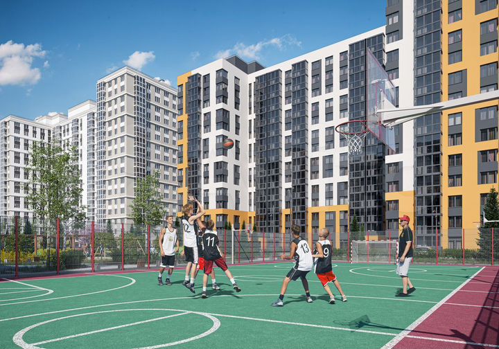 2-к. квартира, 75,2 м², 1/17 эт.