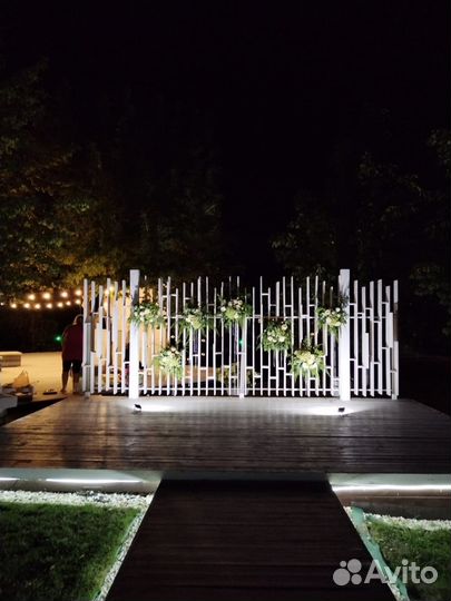 Свадебный декор, украшение свадебного зала