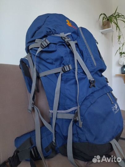 Профессиональный туристический рюкзак объемом 115