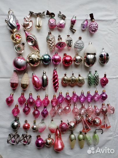 Елочные игрушки СССР