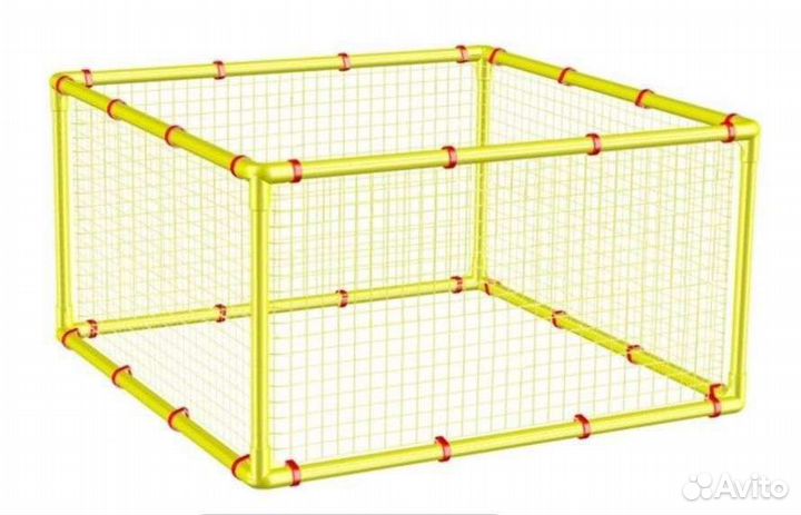 Большой детский манеж Leco-IT Home 125х125 см