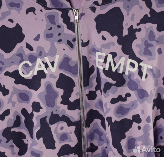 Зип худи Cavempt фиолетовая (как у Bape)новая