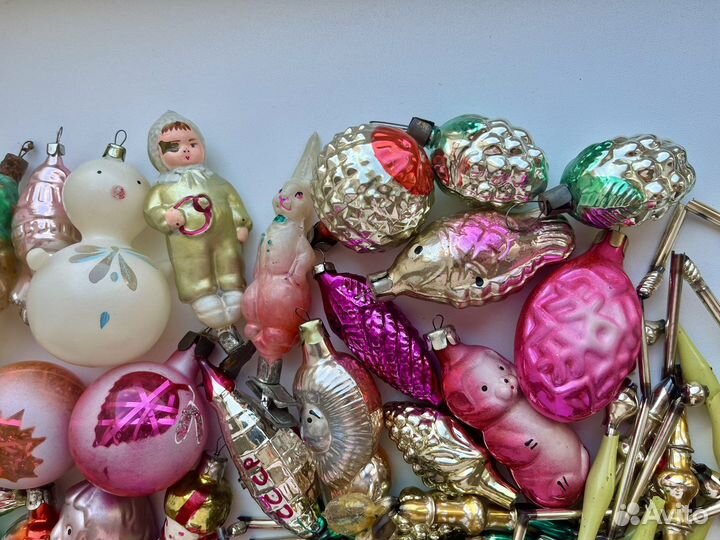 Елочные игрушки СССР