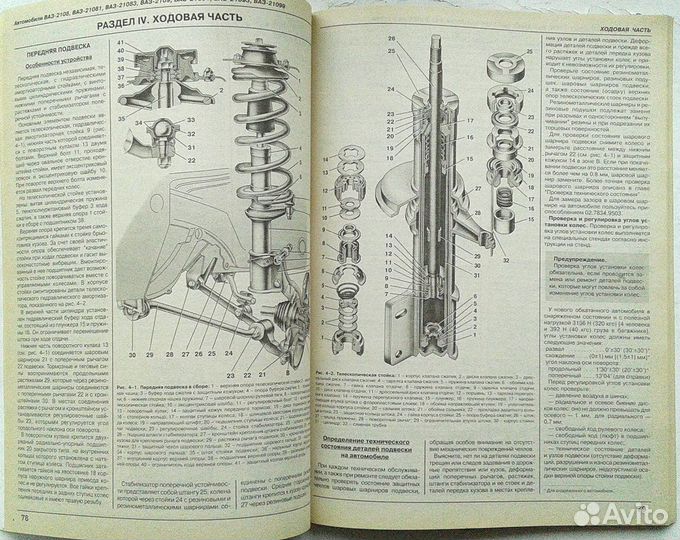 Руководство по ремонту ваз 2108-09