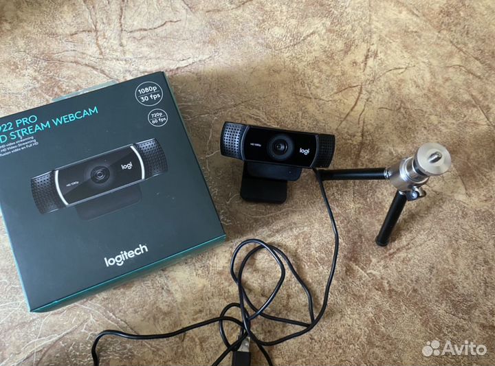 Logitech c922 pro stream веб-камера