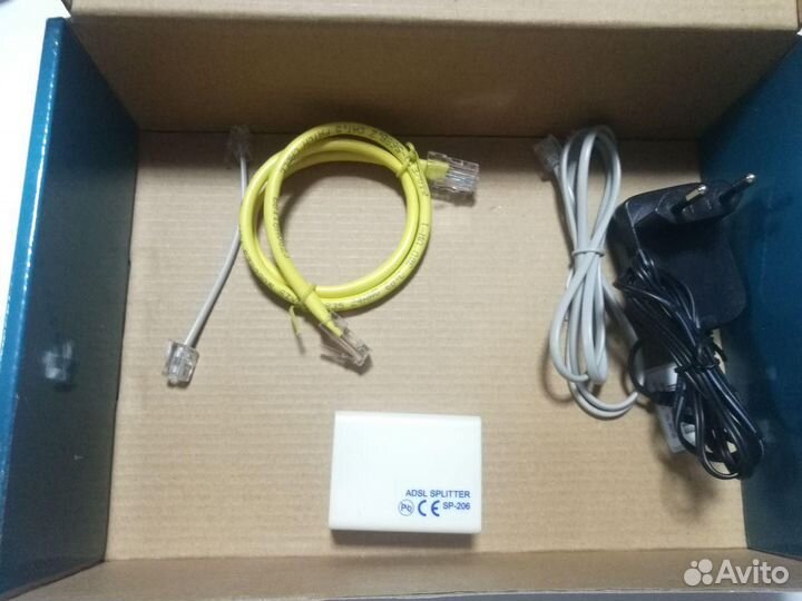 Wi-Fi-adsl2+ роутер D-link DSL-2640U