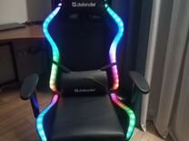 Компьютерное кресло с RGB подсветкой