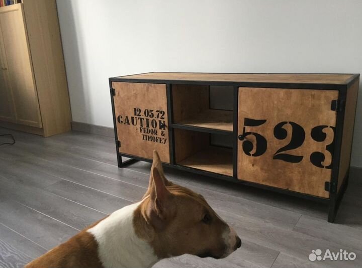 Тумба под тв лофт