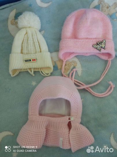 Шапки для девочки
