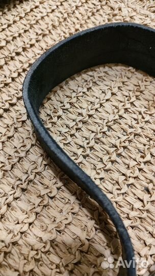 Ремень нат.кож. муж. 104 см бу