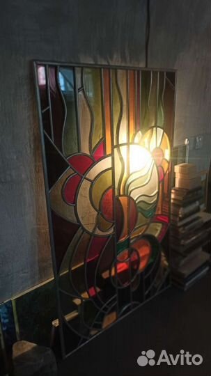 Витраж алюминиевый